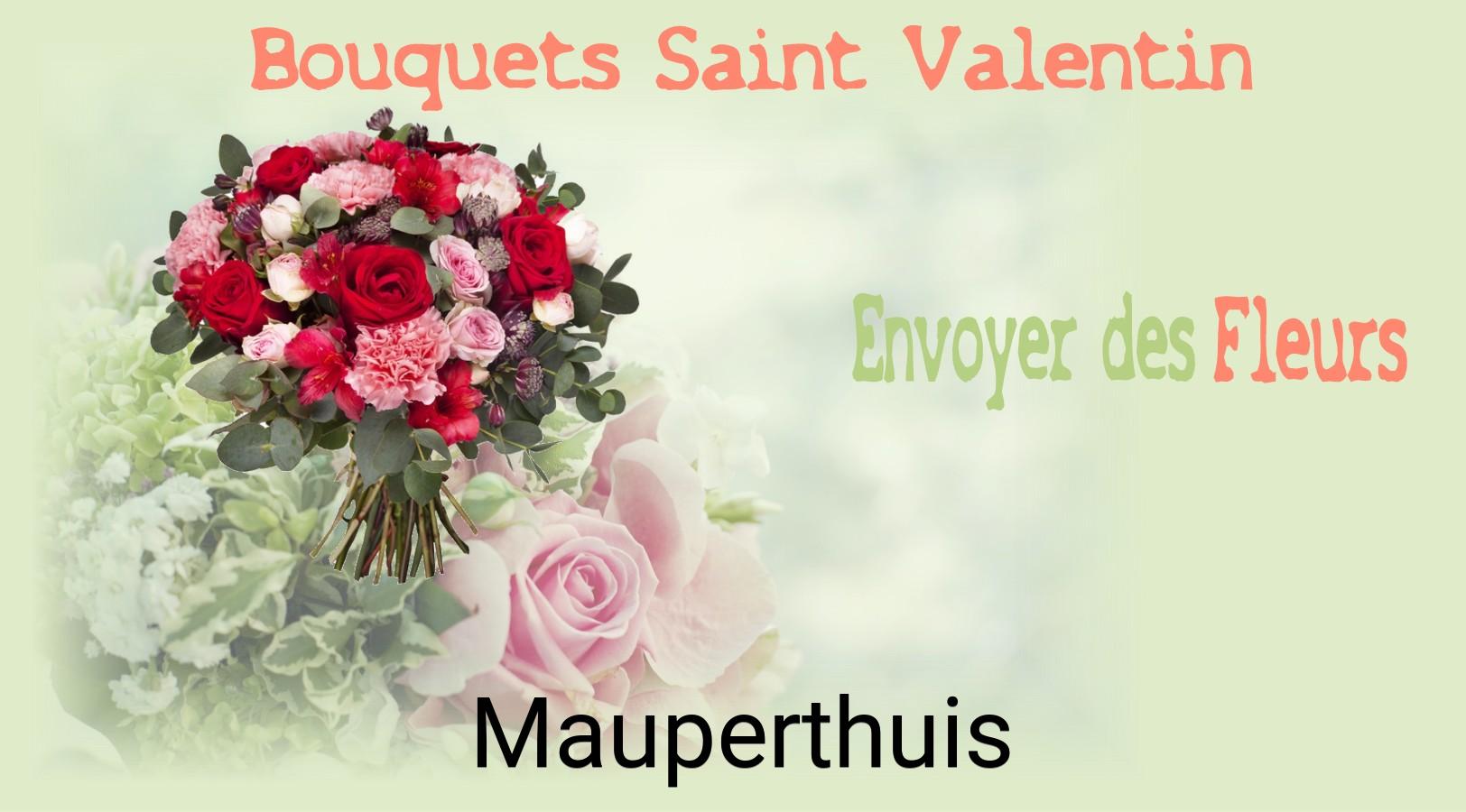 Roses de Saint-Valentin livrées à Mauperthuis
